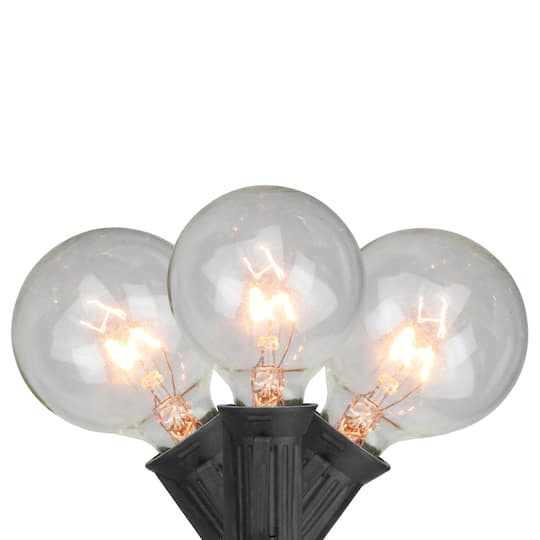 10ct. Clear Globe Patio String Light Set